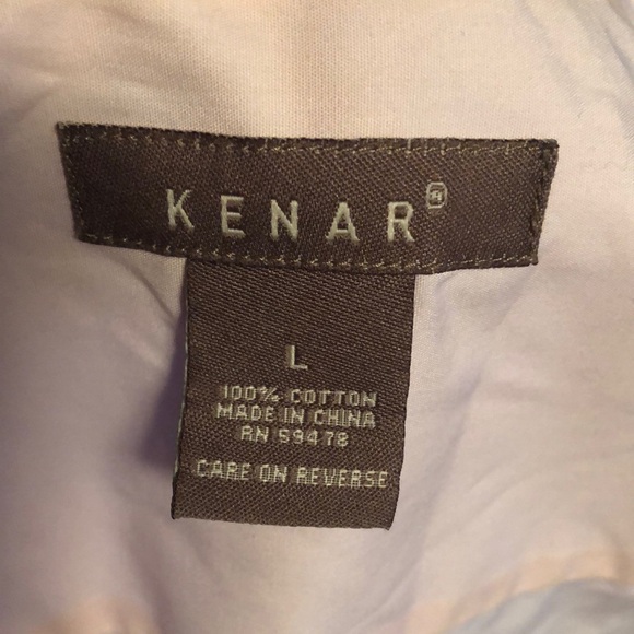 Kenar Pink Button Down Shirt Collar Long Sleeve - Picture 8 of 9